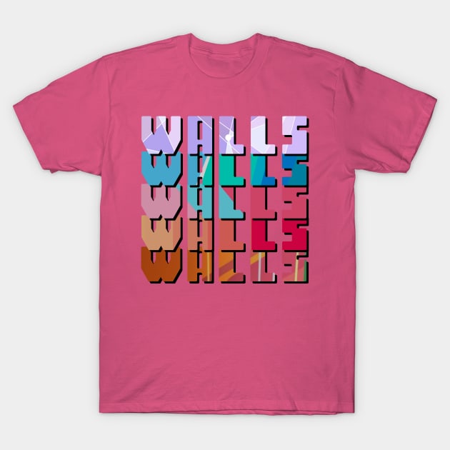 So Many Walls T-Shirt by EnchantedTikiTees